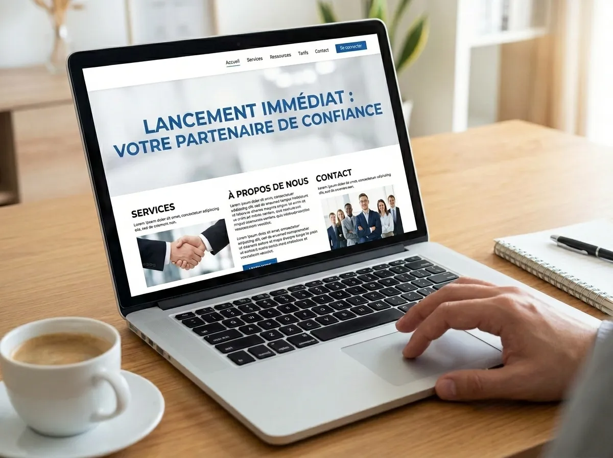Photo d'ambiance : quelqu'un qui lance son activité