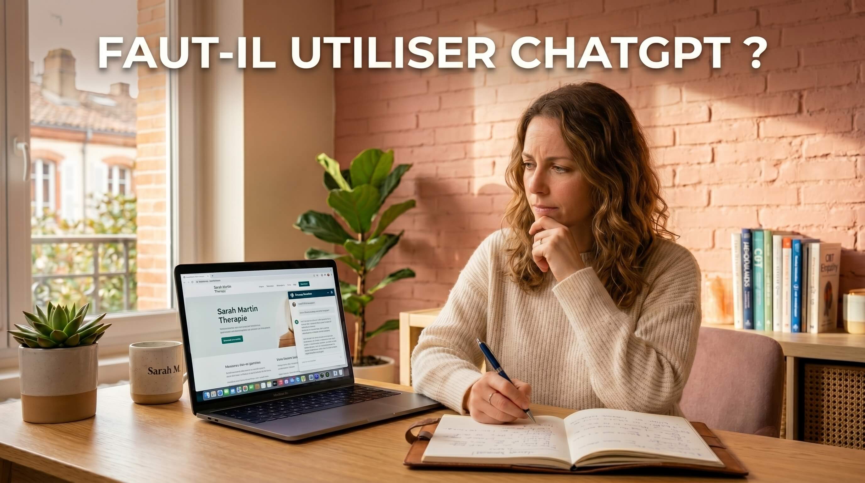Rédaction du contenu d'un site web assistée par ChatGPT
